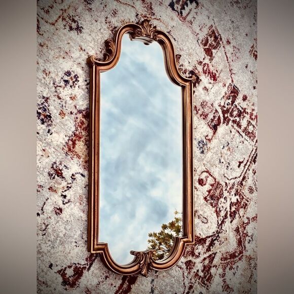♥️ Wall Mirror Vintage/
Hollywood Regency Italian 
frame rococo, baroque - Picture 5 of 14